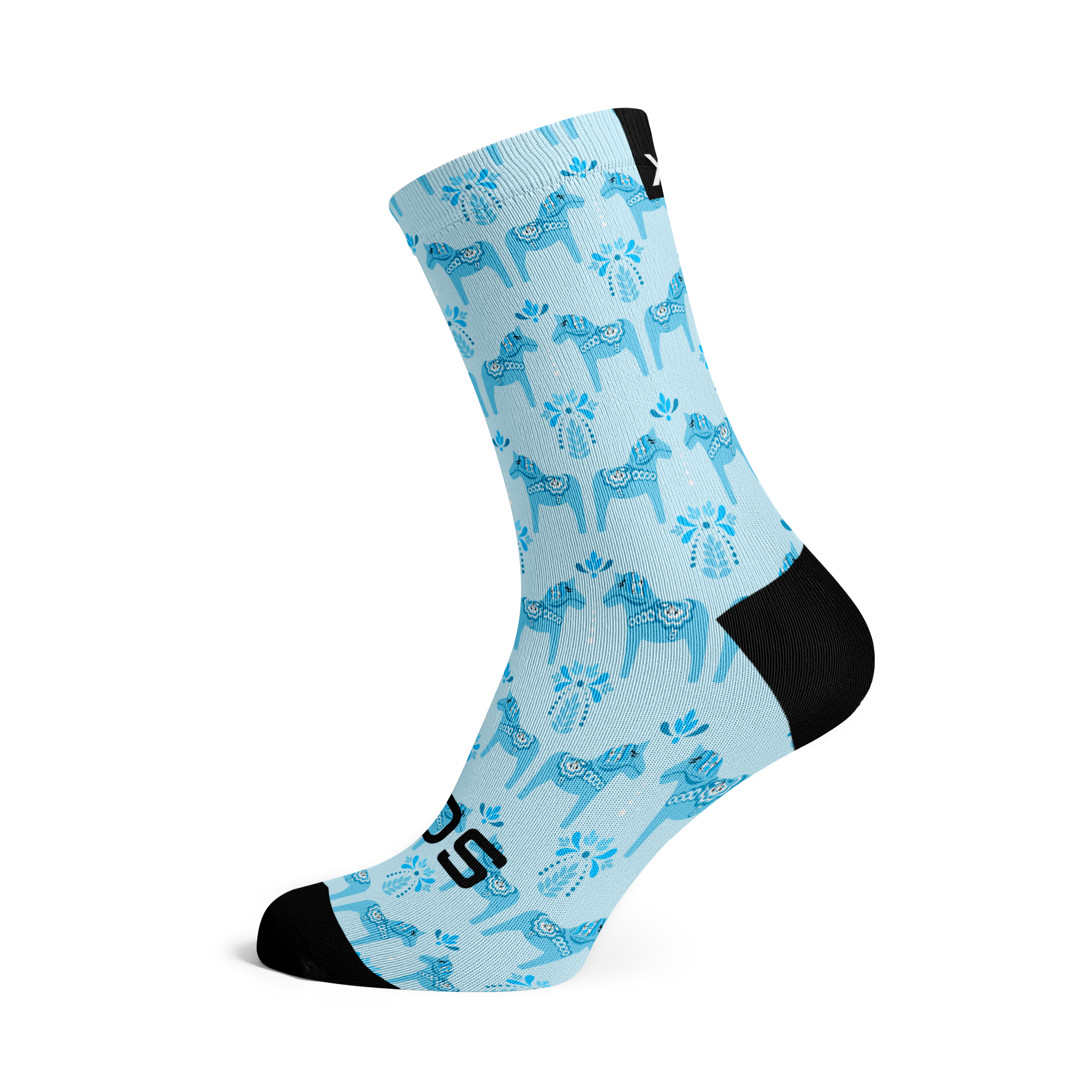 Dalahorse Light Blue Socks