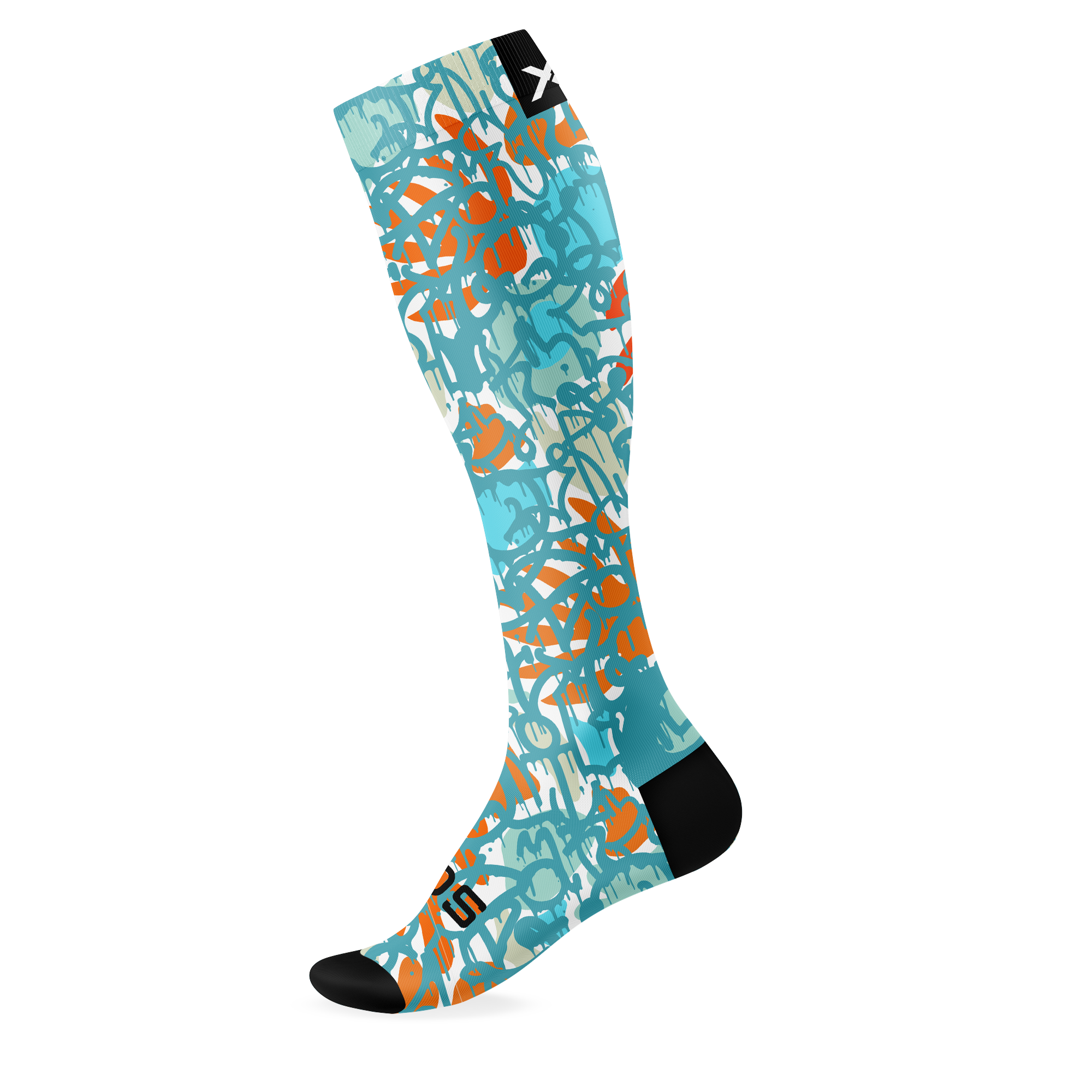 Overlay Knee High Socks