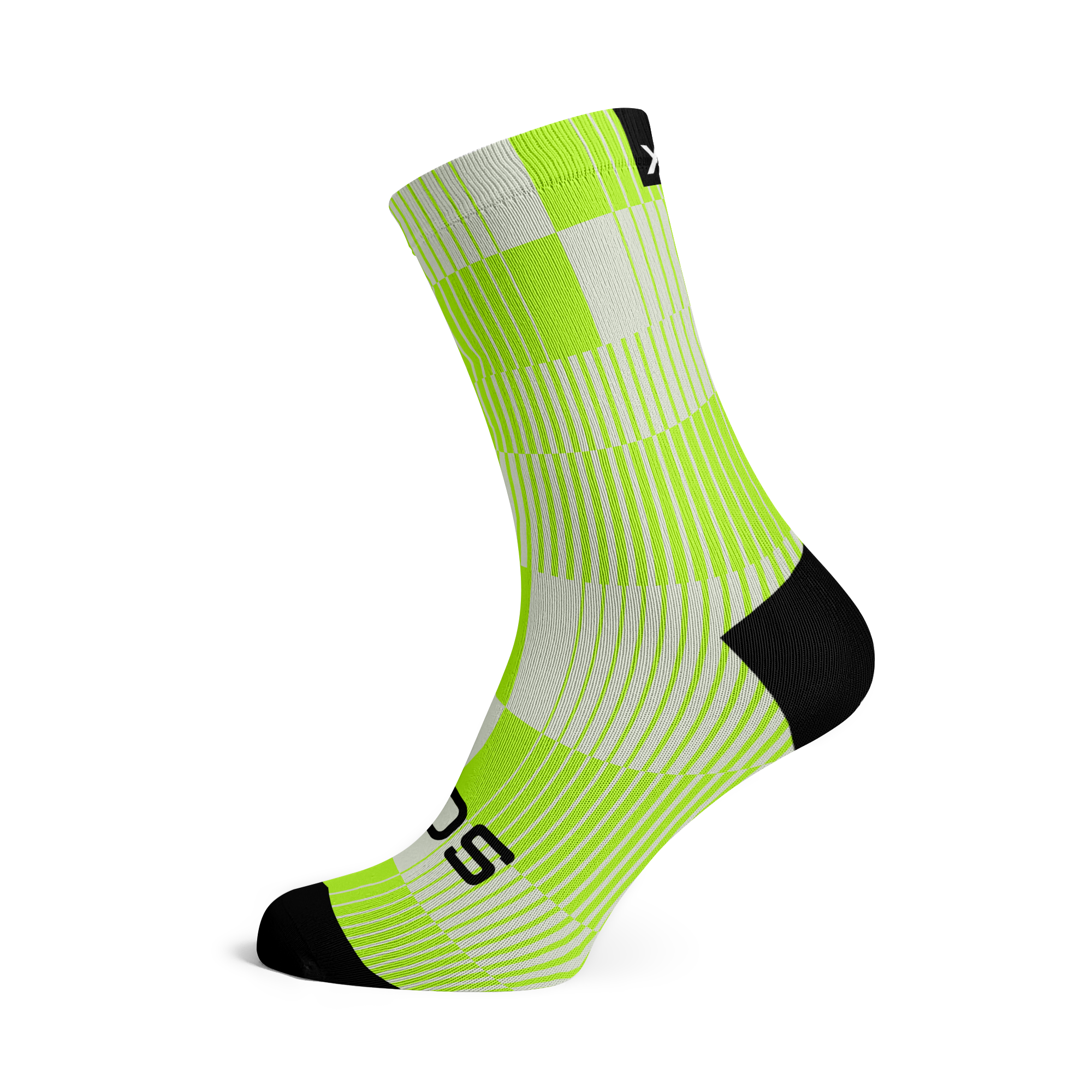 Slight Green Crew Socks