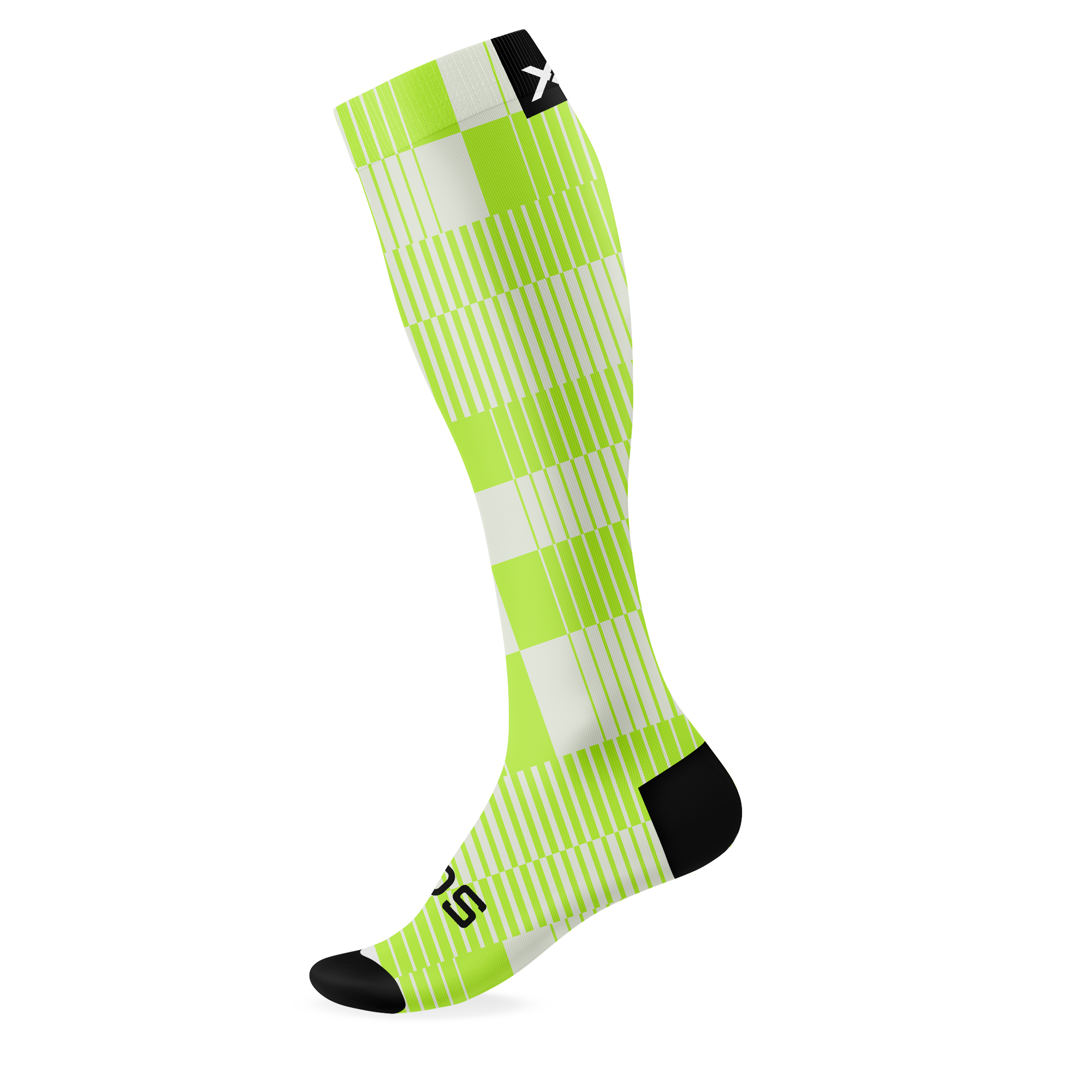 Slight Green Knee High Socks