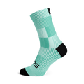 Slight Turquoise Crew Socks