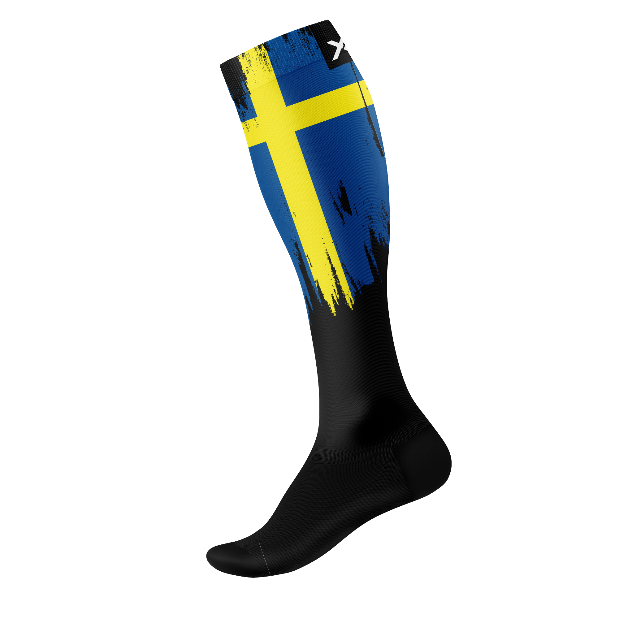 Sweden Splash Knee High Socks