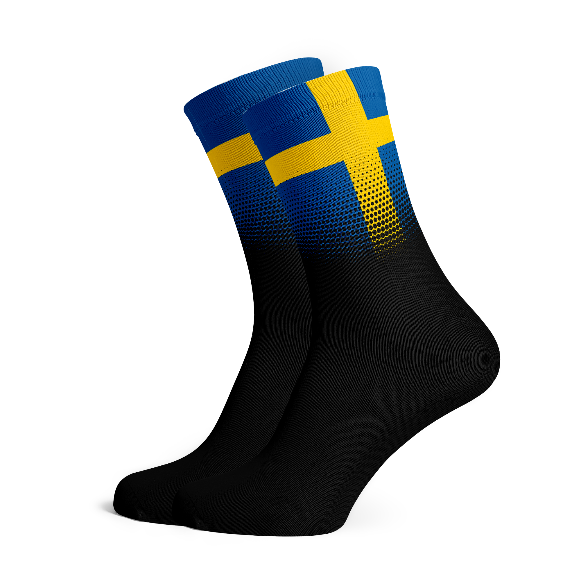 Sweden Flag Socks