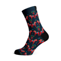 Dala Horses Navy Socks