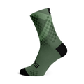 X Olive Crew Socks